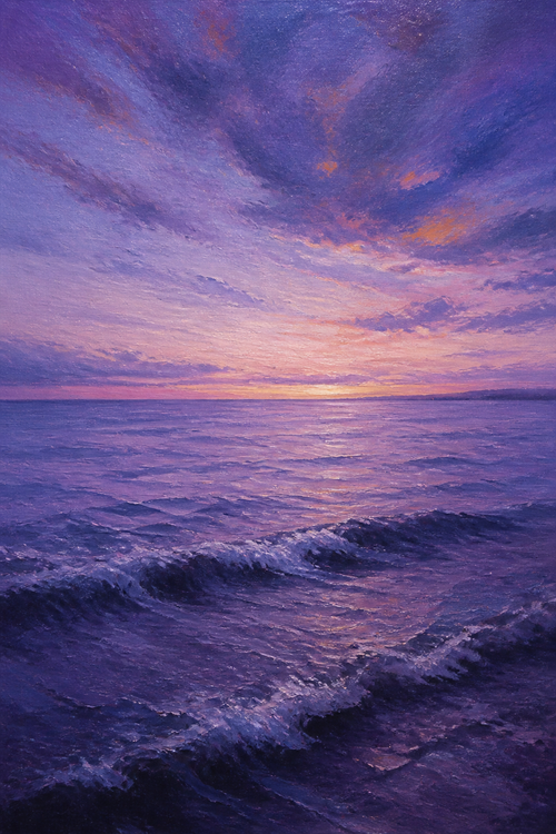Coastal Dusk Veil